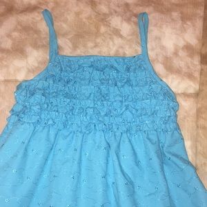 Girls blue dress size 12